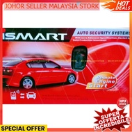 Universal Car Alarm Ismart / steel Mate Key auto start 2way WAY Security system remote control button engine starter