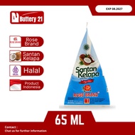 COCONUT MILK 65 ML/ROSE BRAND COCONUT MILK/COCONUT CREAM COCONUT MILK