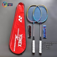 ( PAKET LENGKAP ) Raket Badminton Yonex Carbonex 8 Sp Murah Raket bulutangkis Anak anak