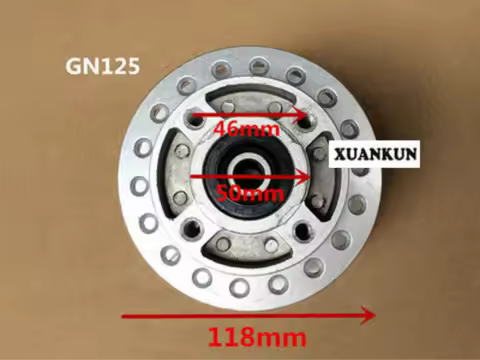 CG125 GN125 GS125 Motorcycle Disc Brake Front Wheel Retro Disc Brake Wheel Hub