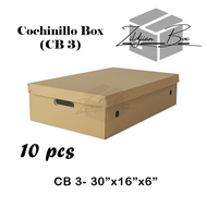 (CB3) Cochinillo box 30"x16"x"  (shoe box style) - 10 pcs