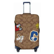 Snoopy Luggage Cover Spandex Elastic Stretch Luggage Cover 18 20 22 24 26 28 30 32 inches