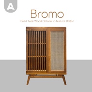 Arturo - Bromo Solid Teak Wood Storage Cabinet