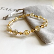 招財必備金鈦晶水晶手鍊