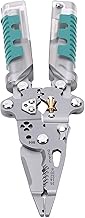 Generic 12 in 1 Wire Stripping Pliers, Folding Wire Stripper Pliers, 0.8mm-2.6mm AWG 20-AWG 4 Stripp