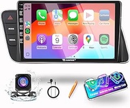 CarPlay Android Auto Navigation Stereo GPS Radio Camera Display 9" IPS Touchscreen Headunit Tablet P
