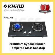 KHIND Built-In Glass Hob ( BLACK ) HB802G2