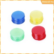 [BlesiyaedMY] 400Pcs Casino Chips 19mm Bingo Chips Tokens for Carnival Bingo Games