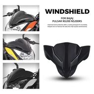 Front Wind Screen Deflectors Windshield For BAJAJ Pulsar NS200 Motorcycle Accessories Windscreen