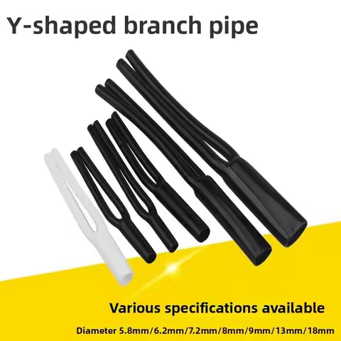 Cable Pants Accessory No Shrinkable Speaker Audio Cable Wire Pants Boots PVC Y Splitter Pant Audio C