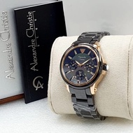 jam tangan wanita original ALEXANDRE CHRISTIE AC2375BF RG black