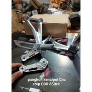 GANTUNGAN / exhaust bracket, cnc exhaust bracket, CBR 650c step exhaust bracket
