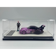 [Ready Stock] Ready Stock Immediate Shipping MINI SATTION Alloy 1: 64 Porsche RWB993 Dragon Ball Col