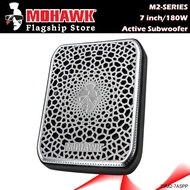 MOHAWK Car Audio M2 SERIES 7 Inch Active Subwoofer I Android Player PLUG & PLAY Under Seat - 25M2-7A