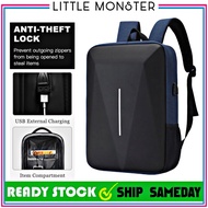 Men / Woman Travel Bagpack Outdoor Sport Heavy Duty Security Lock Backpack School Bag Beg Galas 0985