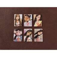 Photocard Newjeans Danielle Haerin Minji Part 3