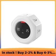 Multi-Hexagon Cube Timer 90-Minute Sensor Digital Timer with LED Screen 7 Set Time Management Tools 