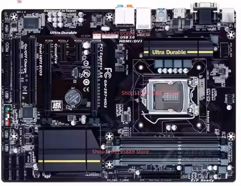 For Gigabyte Z87-HD3 1150 Pins Support I5 4460 4590 E3 1230 1231 V3