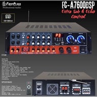 Professional Echo Mixing Amplifier Firstclass Fc A7600 Dsp | Karaoke Amplifier With DSP Fca 7600DSP