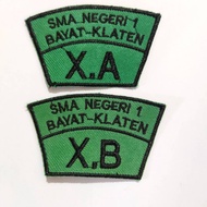 Custom Embroidered Class Bet Colors and Sizes According to Request Product Series 21 Retail