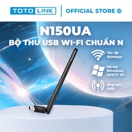 TOTOLINK N150UA USB Wi-Fi Receiver - 150Mbps N standard WiFi, easy to use for PC Laptop