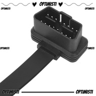 OPTIMISTI OBD2 Extension Cable, ABS 16Pin OBD2 Splitter Cable, 1 To 3 Port Individual Power Switch 4