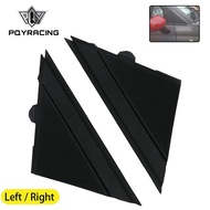 Car Door Mirror Flag Cover Molding Triangle For FIAT 500 2012-2019 1SD00KX7AA 1SJ85KX7AA Matte Black