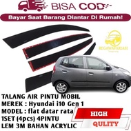 Car Gutter HYUNDAI I10 Gen 1 Year 2007-2014 Flat Model