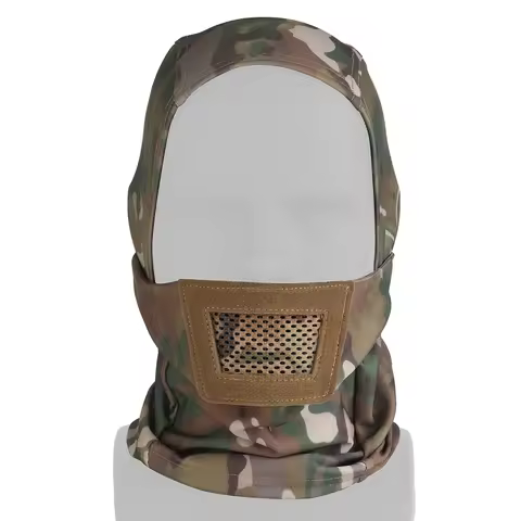 Knight Headgear Padded Mesh Breathable Mask for Party Camping Hunting Hiking Airsoft Shooting