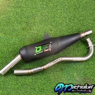 DSB Racing ท่อย่นจุกยาว ไส้แป๊ป คอ28มิล สำหรับWave110i LED 2021-2023 อะไหล่แต่งเวฟ110i ท่อแต่งเวฟ110