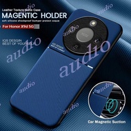 Honor X9d 5G 2025 Case Magnetic Holder Leather Armor Shockproof Phone Cases For HONOR X9d X9D HonorX