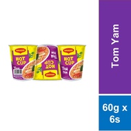 MAGGI� Hot Cup Tom Yam 60g x 6 Cups (Halal)