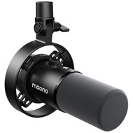 Maono pd300x micro điện động XLR/USB podcast micrô thu âm 192kHz/24bit với phần mềm để ghi âm giọng