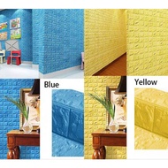 Color brick foam sticker