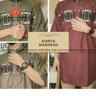 ]TOSERBA KURTA PAKISTAN TURKY KATUN MADINAH MURAH ORI  PREMIUM BORDIR MUSLIM COWOK