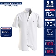 Tommy Hilfiger เสื้อผู้ชาย รุ่น MW0MW29206 YBR - สีขาว