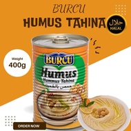 Hummus with Tahina 400g Burcu Protein Rich Healthy Dip Option