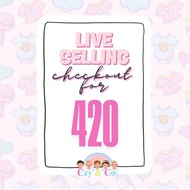 Czy & Co. Live Checkout for 420 pesos | Baby & Kids Fashion