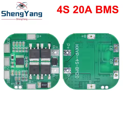 TZT 1/2/5PCS 4S 14.8V / 16.8V 20A BMS Peak li-ion BMS PCM battery protection board for lithium LicoO