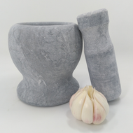 LAIYUENUO | Marble Garlic Press Garlic Pounder