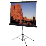 Hotdeal Meki 70 x 70 ( 6x6) Tripod Projector Screen - 6x6 Projector Tripod Screen Projector Screen W