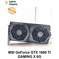 【USED】 MSI GeForce GTX 1660 Ti GAMING X 6G Graphic Card | 8 pin | GDDR6 | Graphics Card | GTX1660