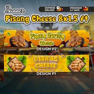 Banner&Bunting Bisnes Pisang Goreng Cheese Murah Design Cantik Siap Cepat 2-3 Hari