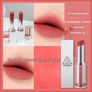 3CE Velvet Lip Glaze Matte Female Brick Red Daffodil Bean Paste Color Long Lasting Moisturizing Lips