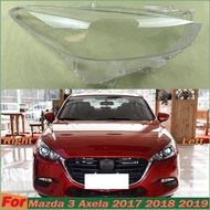 For Mazda 3 Axela 2017 2018 2019 Halogen Car Accessories Headlight Cover Lens Transparent Lampshdade