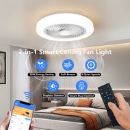✅SG Ready Stocks✅ JOMO 2-in-1 3 Tone Smart Ceiling Fan Light Circulator Fan Air Cooler Remote Contro