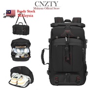 MY available 35/60/70L Travel Bagpack Waterproof Rolltop Hiking Backpack Shoe Compartment 15.6/17/18