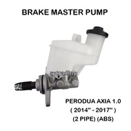 Brake Master Pump Perodua Axia 1.0 2014'' - 2017'' Auto Manual 2 PIPE ABS 47201-BZ520 Brake Master C