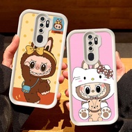 White Case for OPPO Reno A37 A83 A9 F11 2F A39 A5 2020 2Z Pro S90 LABUBU