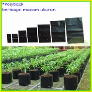 polybac / polyback / polybag murah 15 ribuan berat 500g - 30x30